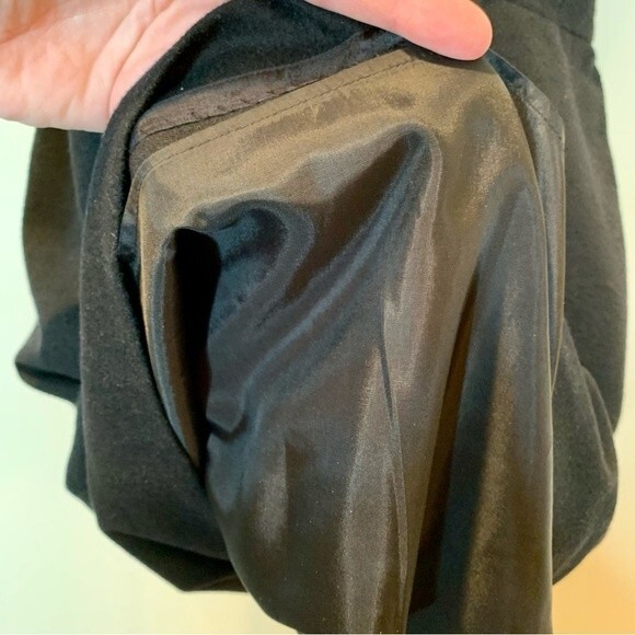 Banana Republic Wool Blend Black Sequin Accent Dress 8 - Picture 7 of 13